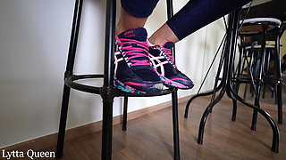 Lytta Real Life - After Gym Lytta Impairs Lovers Cock for Going Out with Other Girls - CBT Ep 9 - CBT - Cock Trampling - Foot Do