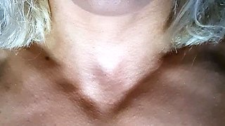 Amateur striptease and Solo masturbation