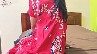 Horny Housewife Brings a Guy and Has Sex on Her Bed When Husband Is at Work