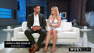 Wifey Bride Danielle Renae Gets Stretched Out in 5 BBC Gangbang While Hubby Watches