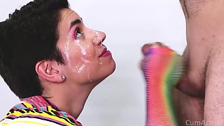 Amateur Cumshot Compilation 8 - Blowjobs, Facials, and Handjobs from TheArtOfCum