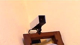 Ebony French maid fucked by a horny white couple