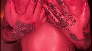 Huge Oily Tits Asmr Joi With Arabelle Raphael And Inked Girl