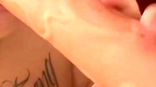 Close-up Seduction BBW Giving a Big Dildo a Deep Blowjob
