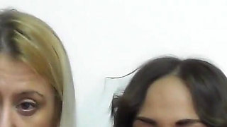 Two Super Sexy MILF's Fisting Each Others Slaves