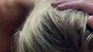 Cheating College Teen Gives Sloppy Blowjob!