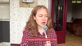 Kira Stones Lesbian QA: Dirty Talk and Personal Stories