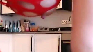 Thong stuffed asshole intense orgasm