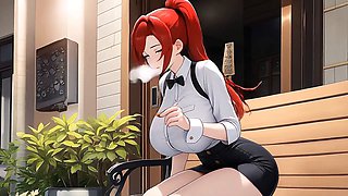 Chinese, waitress, ai