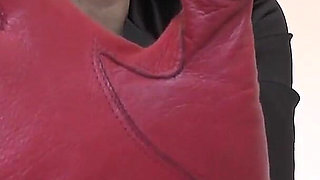 Red Leather Gloves-the Scent of Leather Makes You Weak, Lady Victoria Valente