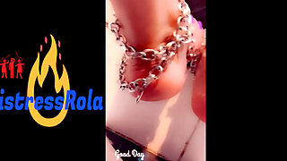 Rola Try to Be Slave with Her Teen GF