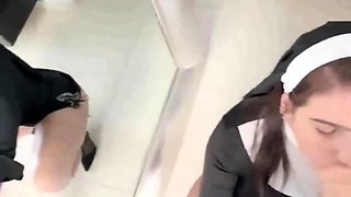 Hot Devoted Nun With Rounded Huge Ass Will Do Anything To