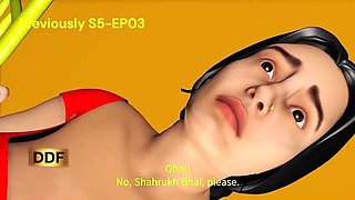 Desi Chubby Pooja Bhabhi Fucked All Night by Stepson and His Friend