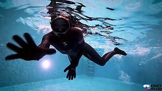 Underwater Giantess Hunts & Claims Her Tiny Prey