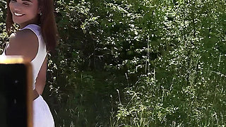 German Scout - Petite Latina Teen Raya Velvet First Time Pick up Casting Fuck