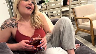 POV Late Night Passion with Mom's Best Friend