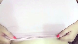 Big boobs milf masturbates with her dildo