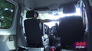 Tattooed Slut Blows Multiple Cocks in Car and Gets Her Face Covered in Cum