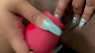Stimulating My Clit with Egg Vibrator