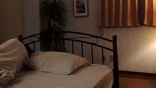 Asian Sweet Teen black sock masturbation