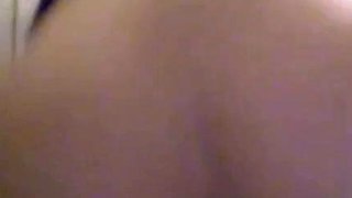 Italian Amateur Fingers Ass on Webcam