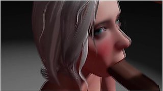 Whitebunny Gives Good Blowjob