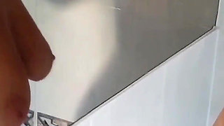 Selena's Naked Sex Pleasure in Bathroom