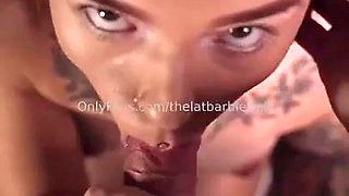 The Lat Barbie – POINT OF VIEW Oral pleasure And Facial cumshot