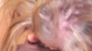 Mature Blowjob with Lucky Guy
