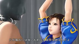 Chunli Bondage and Sexservant 3D