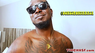 Ebony Man Fucks Curvy Ebony MILF
