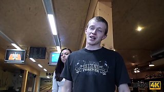 HUNT4K. Poor couple considers sex for money as a good