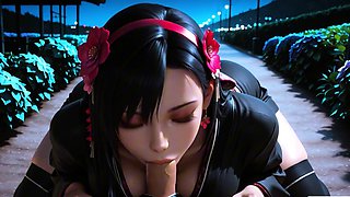 Tifa Lockhart shows huge boobs getting pounded with passion