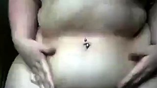 Black BBW Amateur on Webcam