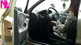 Pedal Pumping and Unzipping My Black Leather High Heeled Boots