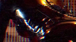 Masked Gimp's Throbbing Cock Teased by Horny Domme Live