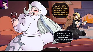 Big ass, pokemon cynthia, cartoon porn