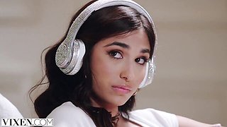 Vixen featuring Reina Rae's deep throat porn