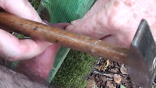 Penis Nailing for slave Renne Part 1