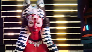 Mind blowing 3d animation with hot scifi babes