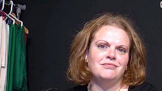 Fat German makes first erotic film at pocket money casting