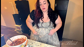BBW Burps & Wet Farts After Pasta Binge Real Stomach Reactionsby Bella Blast