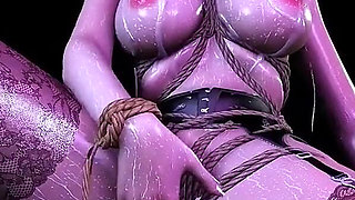 3D Goddess of Night Temptation - 3D Animation Hentai