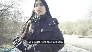 Alina Crystall's amateur movie by Public Agent
