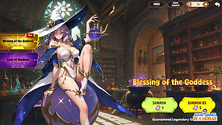 Isekai: Waifu Overlord Gameplay Part 5 - Passionate Kiss H-scene