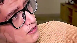 Latina Boss Fucks Her Young, Nerdy Employee in the Office-she Has a Perfect Pussy!