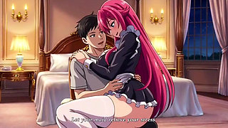 Sexy 3D Anime Maid gives her master  unforgettable pleasure