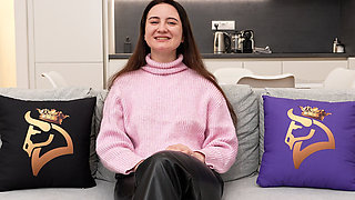 Russian Babe Daruma Rai Interviewed Before Interracial Sex