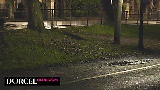 Pussy licking scene with ravishing Anita Rover from Dorcel Club