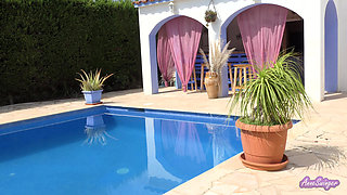 Next to the Pool, Dressed to Seduce You